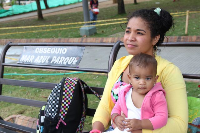Refugiados venezolanos en Colombia