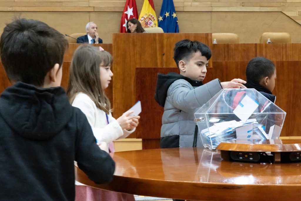 Pleno Infantil Asamblea de Madrid