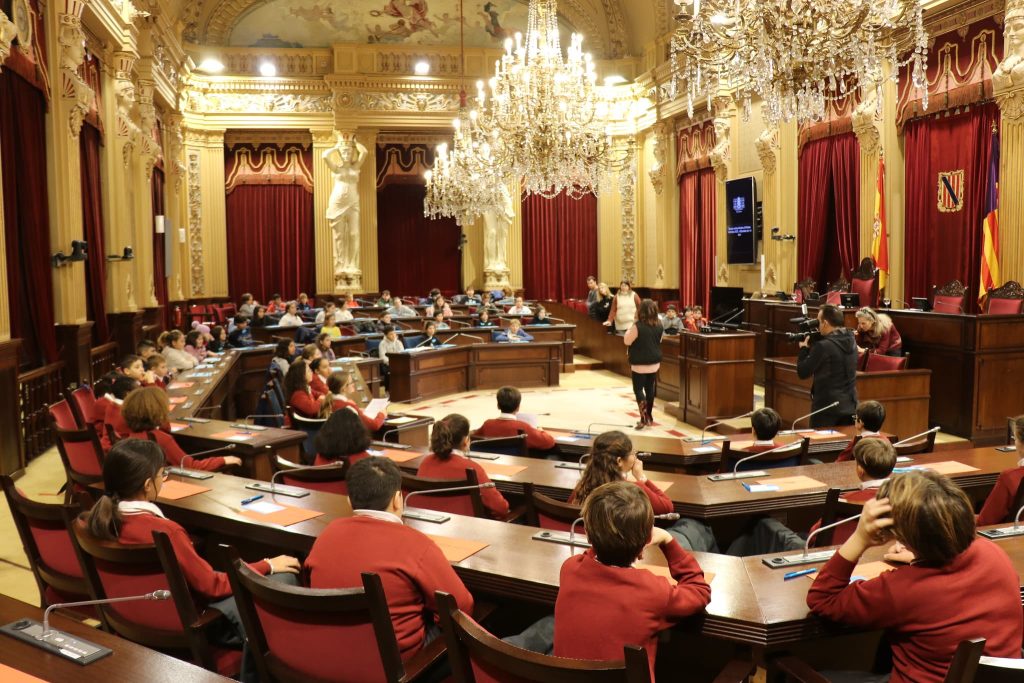 Pleno-infantil-Parlament-de-Baleares
